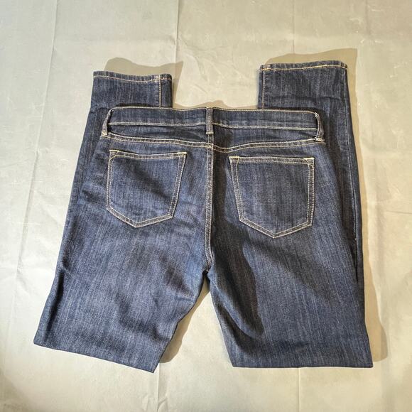 Old Navy The Diva Jeans Womens Size 8 Regular Blue Dark Wash Boot Cut Low Rise - Picture 12 of 16